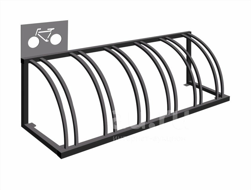Велопарковка оптима стандарт впс-5 на 5 мест