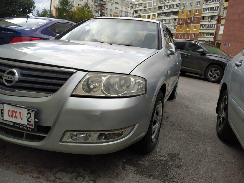 Ниссан Альмера Классик 2006 бежевый