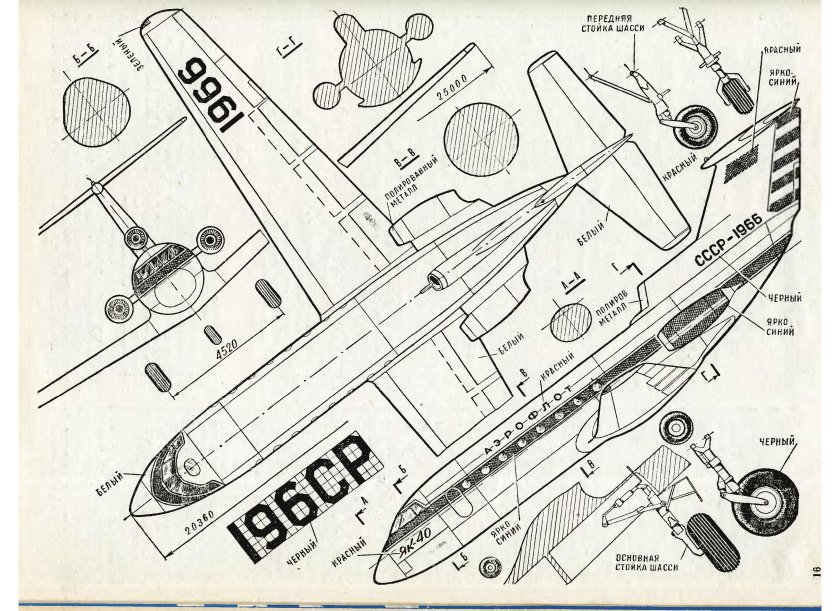 Як 40 диаметр фюзеляжа