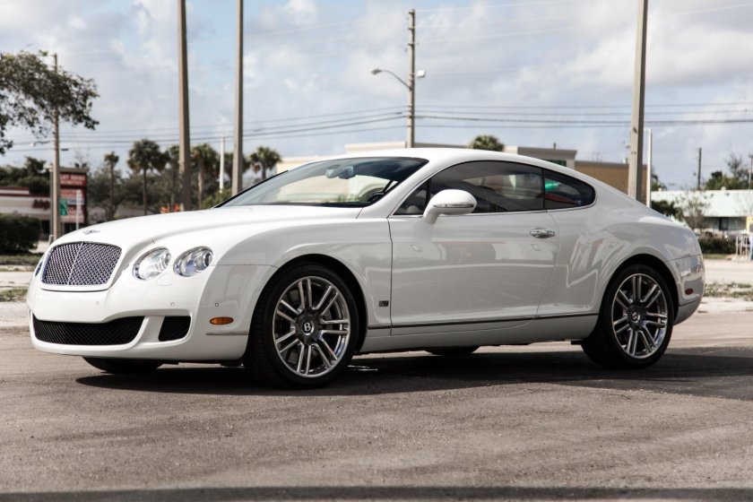 Bentley continental gt 2005 white
