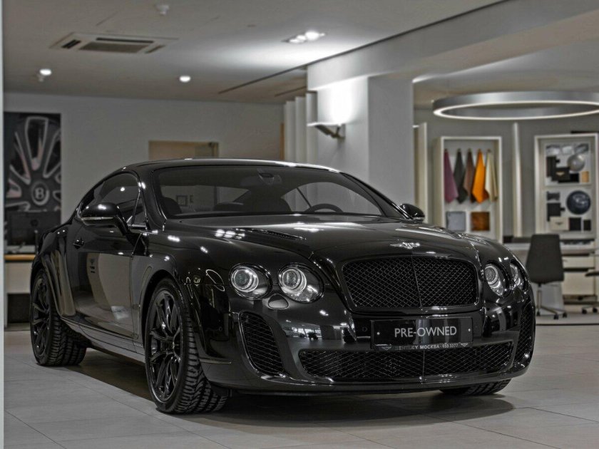 Машина bentley continental gt