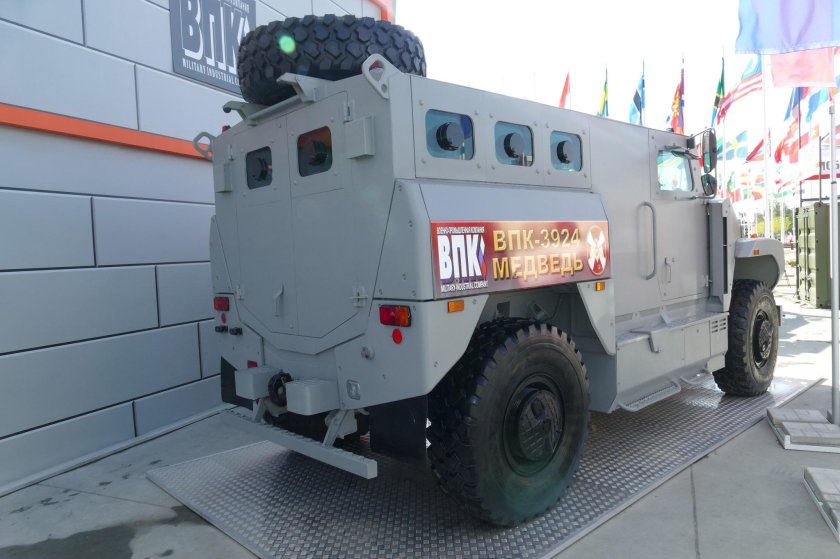 ВПК-3924 «медведь» бронеавтомобиль