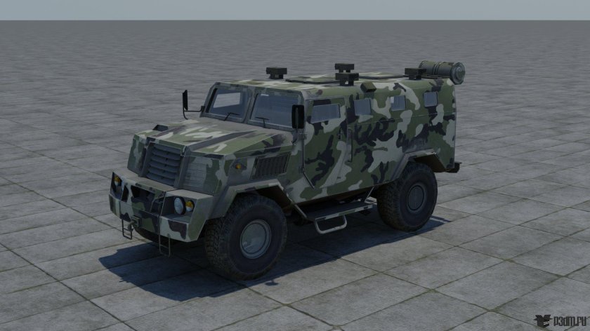 Бронеавтомобиль ВПК-3924 СПМ-3 медведь