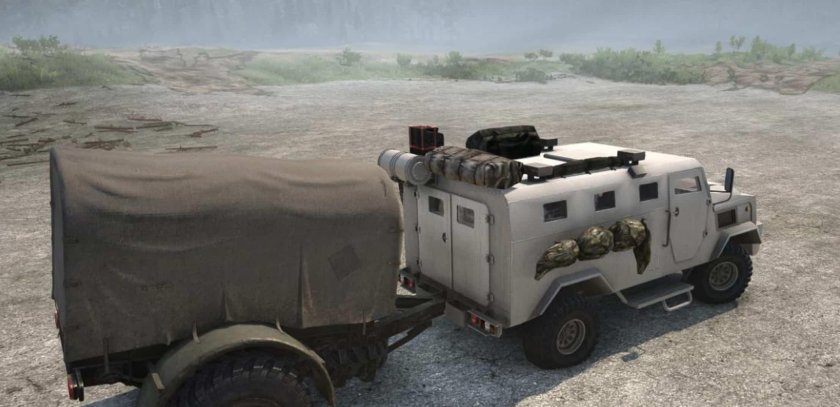 Бронеавтомобиль ВПК-3924 СПМ-3 медведь