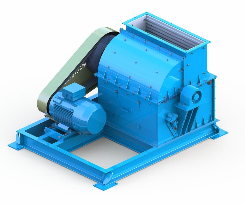 Молотковая дробилка МПС 950