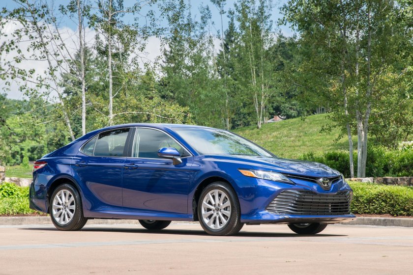 Toyota Camry 2018 Blue
