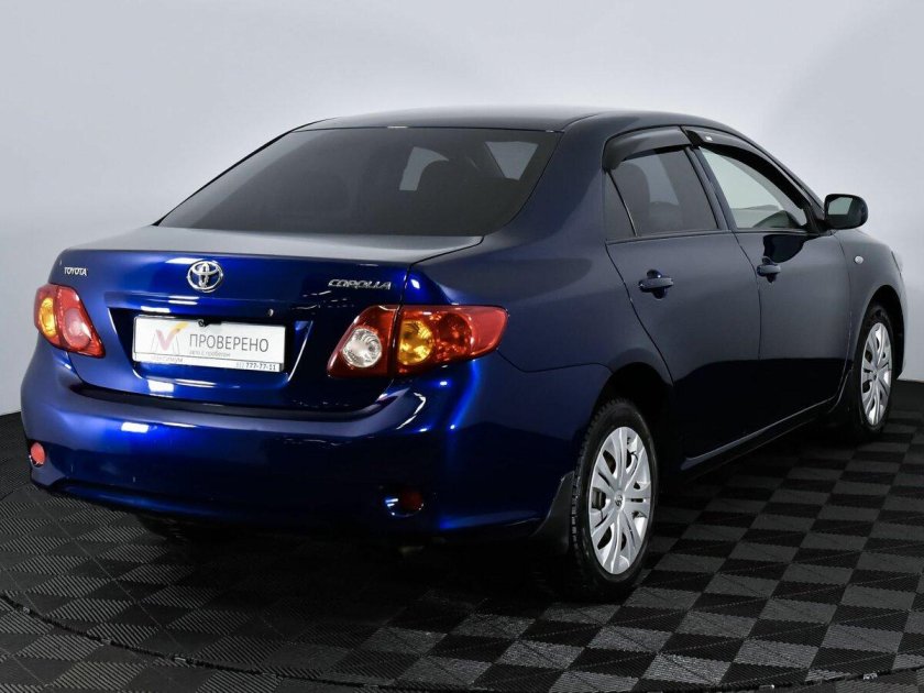 Тойота Королла синяя 2008