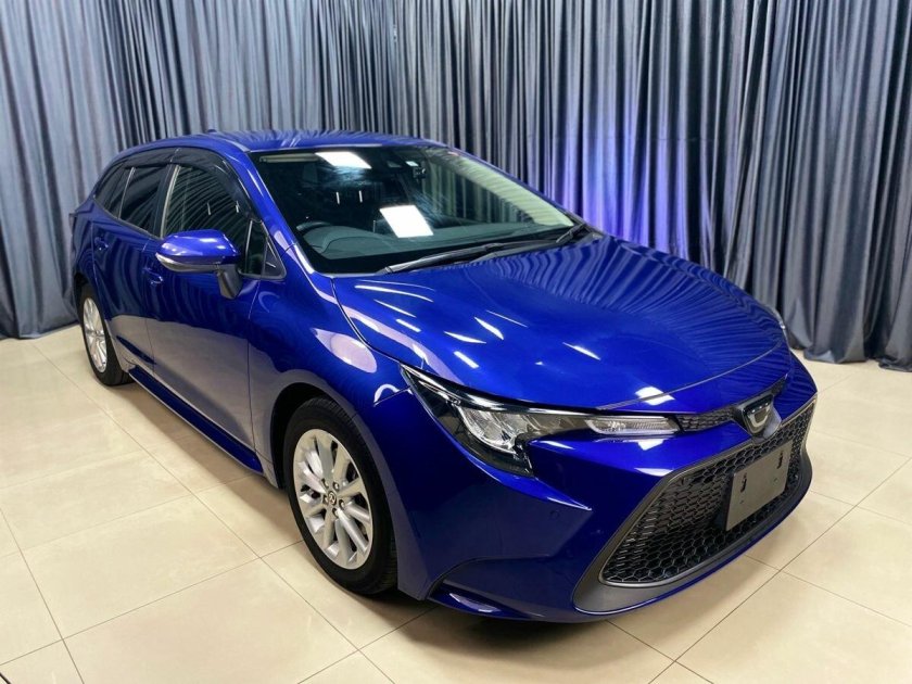 Тойота королла синяя