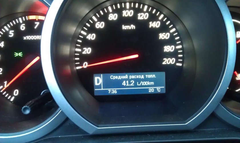 Расход топлива