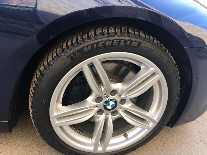 Разноширокие шины на БМВ r19