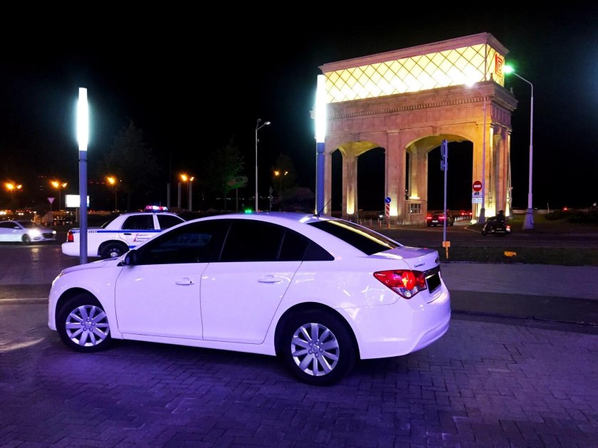 Chevrolet Cruze белый