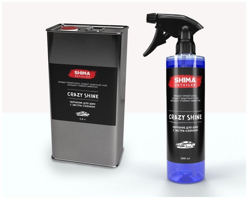 Shima Detailer чернение шин