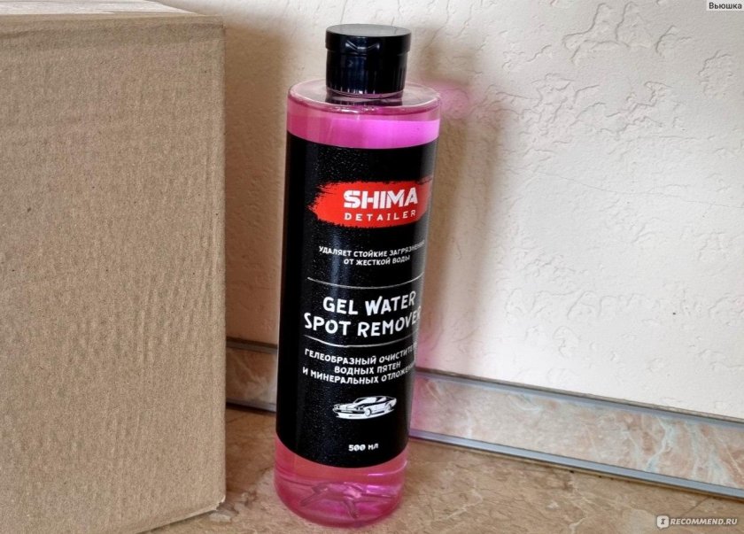 Shima detailer gel water spot remover