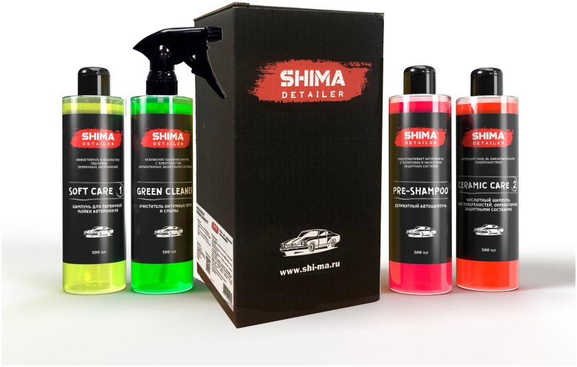 "Shima Detailer Soft Care" шампунь для первичной мойки 20л.