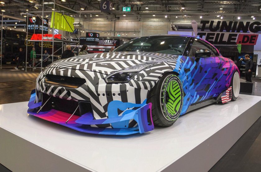 Nissan gtr 35 винил