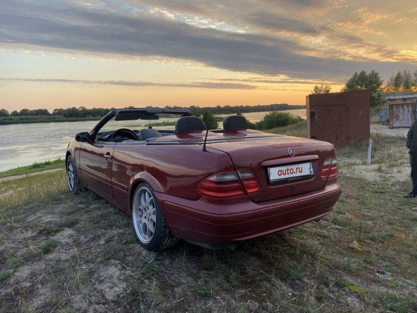 Мерседес clk 208 кабриолет