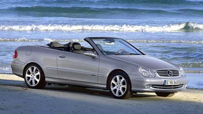 Mercedes w209 кабриолет