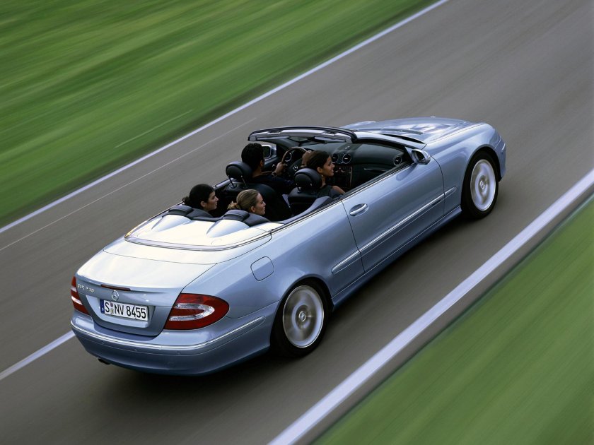 Mercedes CLK кабриолет 2004