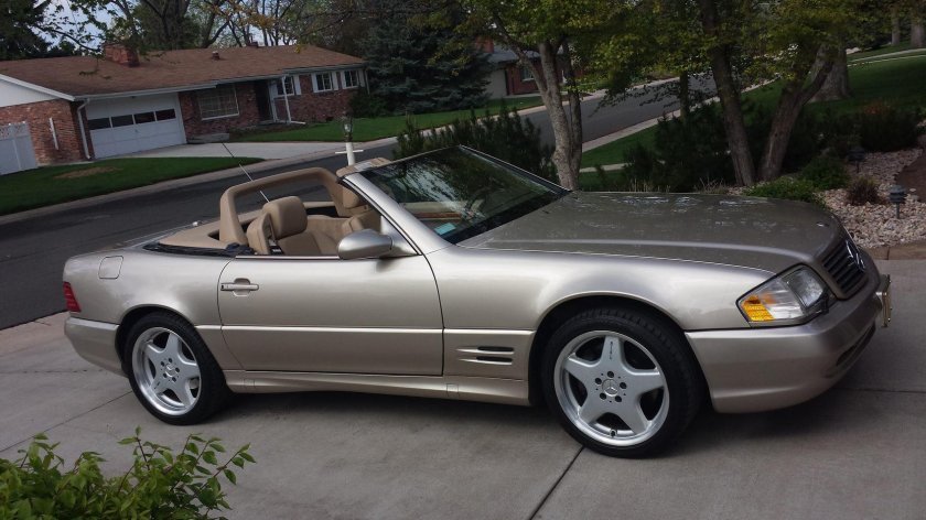 Мерседес сл 500 2002