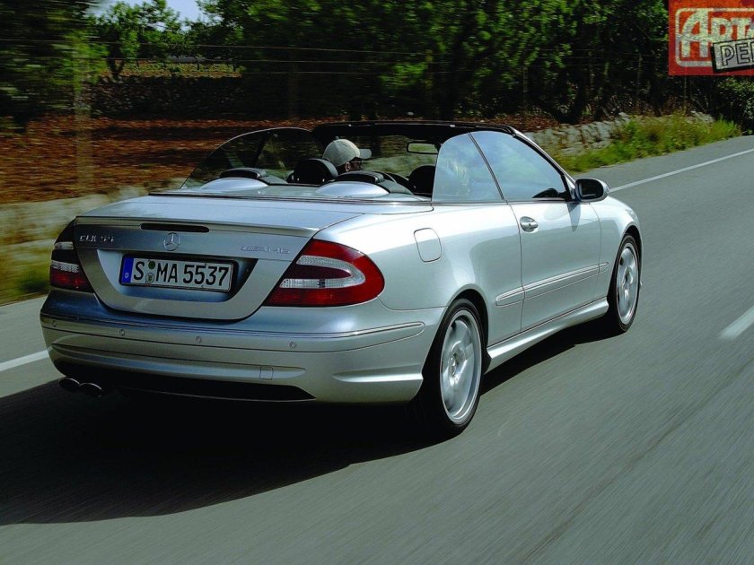 Mercedes CLK 5.5 AMG 2002