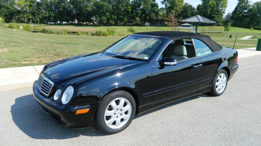 Мерседес кабриолет 2002