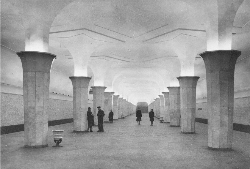 Станция метро Кропоткинская 1935