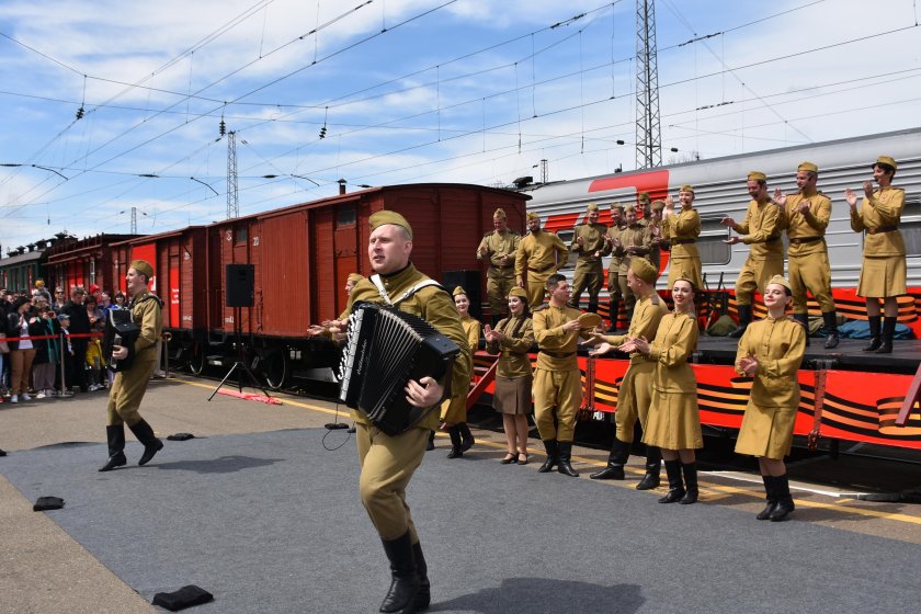 Поезд Победы Кропоткин