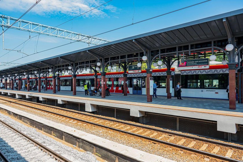Вокзал снаружи