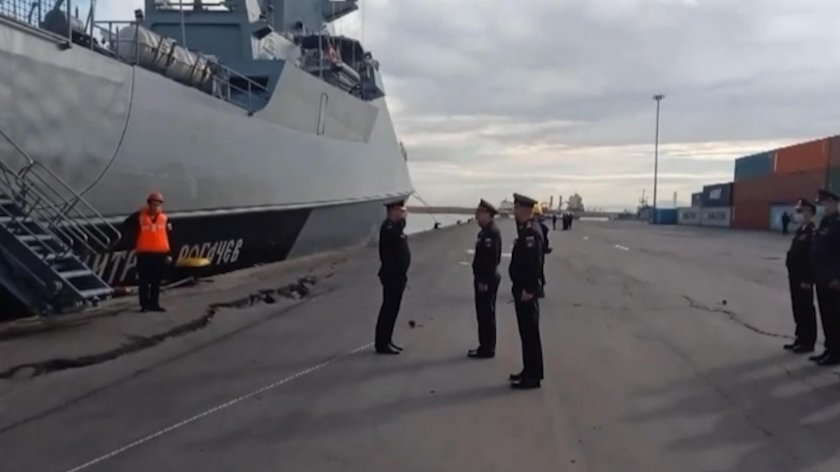 Российско алжирские учения 2021 ВМФ