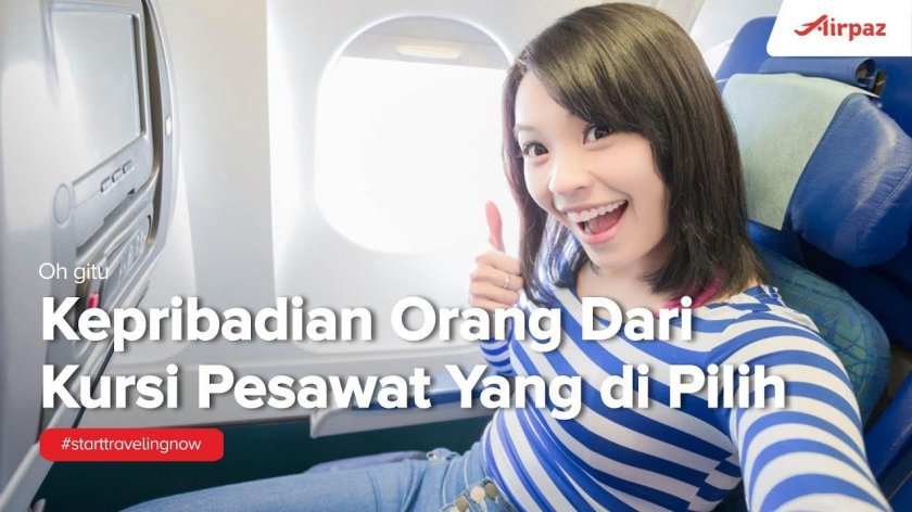 Радостное селфи в самолёте