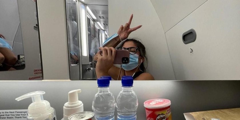 Санузел в самолете