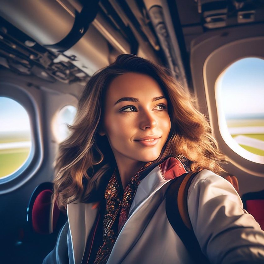 Самолет красивый