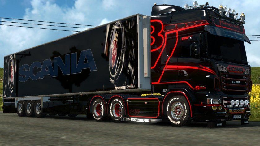 Scania r730 Krone