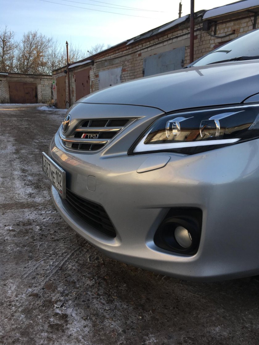 Оптика на Тойота Королла 150