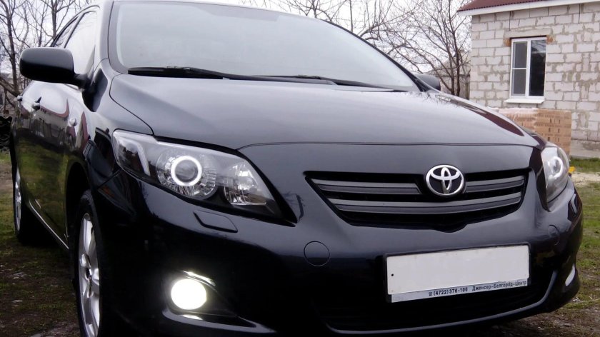 Toyota Corolla e150 линзы
