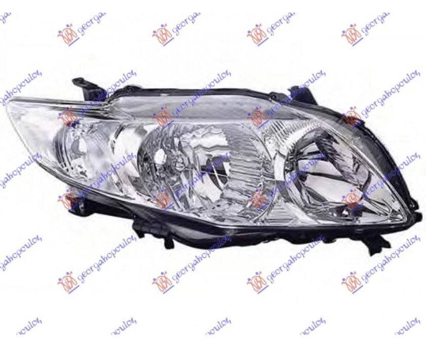 Фара левая toyota corolla