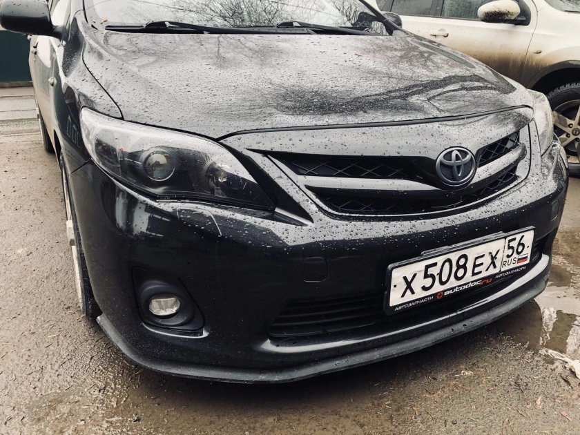 Антихром Тойота Королла е150