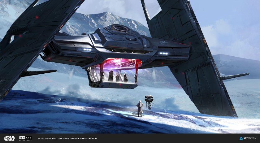 Концепт арты звездолетов Star Wars