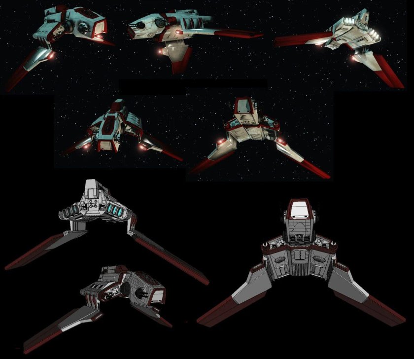 Шаттл бракованной партии Звёздные войны