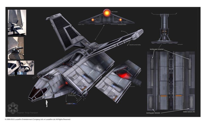 Шаттл Звездные войны концепт
