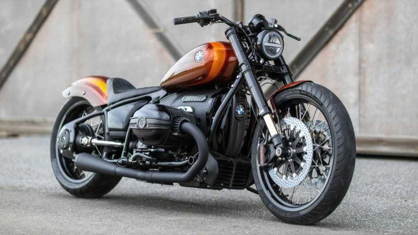 БМВ р18 кастом