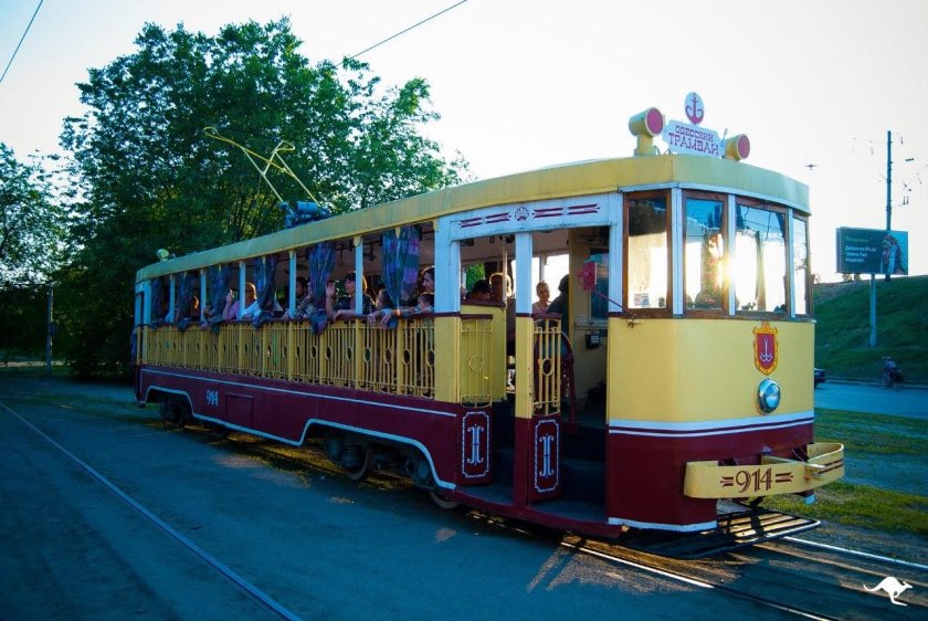 Ретро трамвай