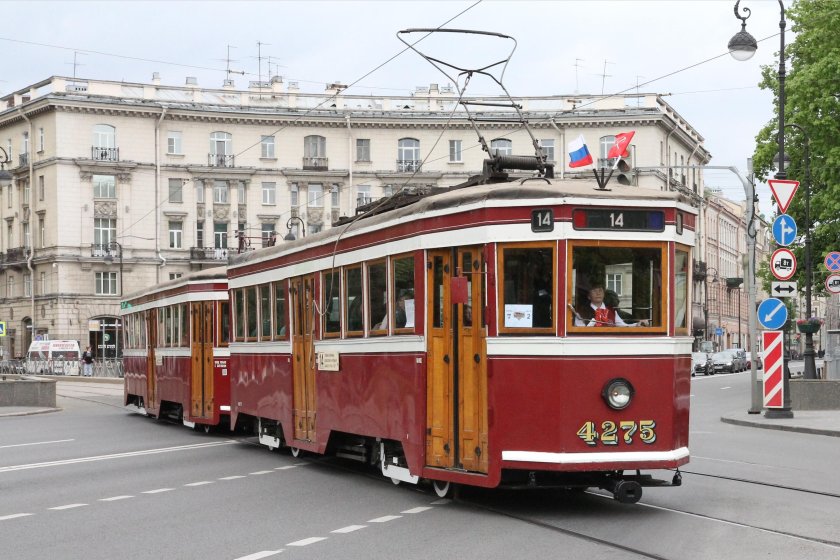 Трамвай лм-33 американка
