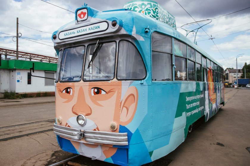 Экскурсионный трамвай в Новосибирске