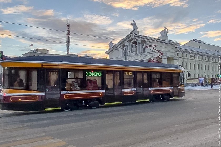 Ретро трамвай Нижний Тагил