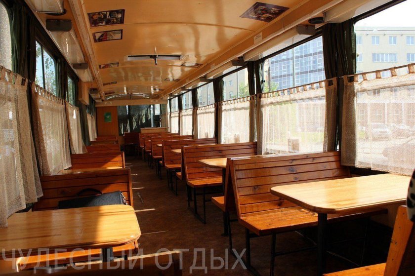 Экскурсионный трамвай кафе Нижний Новгород