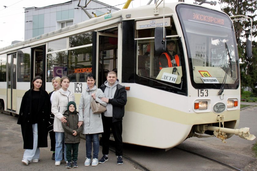 Экскурсионный трамвай в Коломне