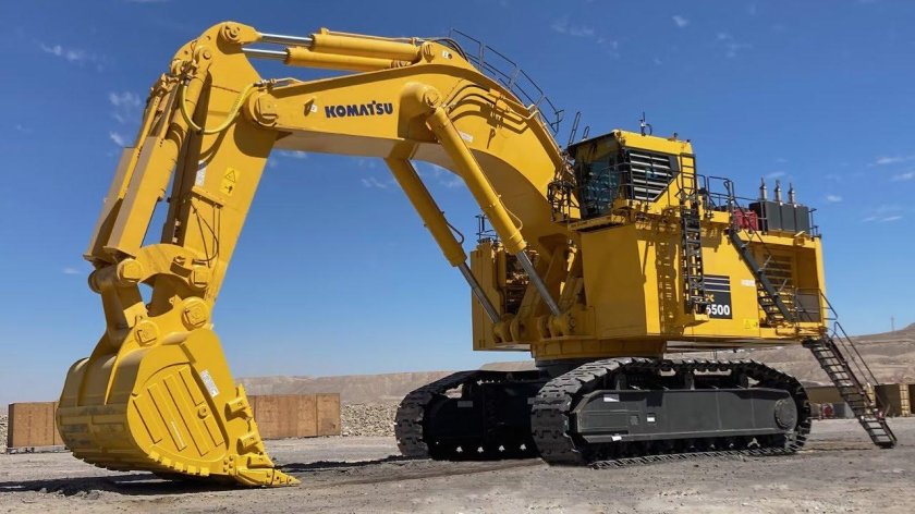 Коматсу 5500 экскаватор