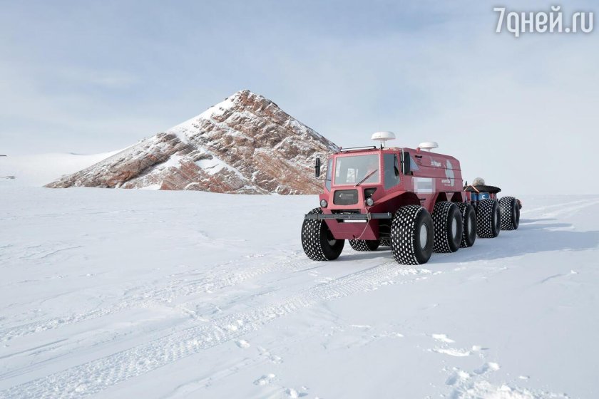 Харьковчанка антарктический вездеход