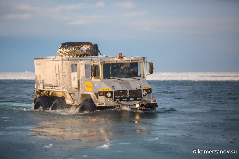 Вездеход-амфибия «Бурлак»